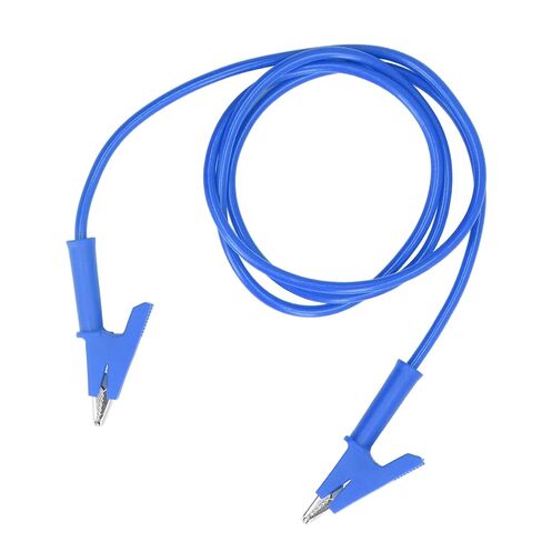 اختبار كريس، 20 أمبير 3000 فولت مزدوج الأطراف مع غمد سيليكون ناعم ونحاس، لبطارية السيارة لاختبار جهد المشروع الكهربائي (أزرق) in Kuwait