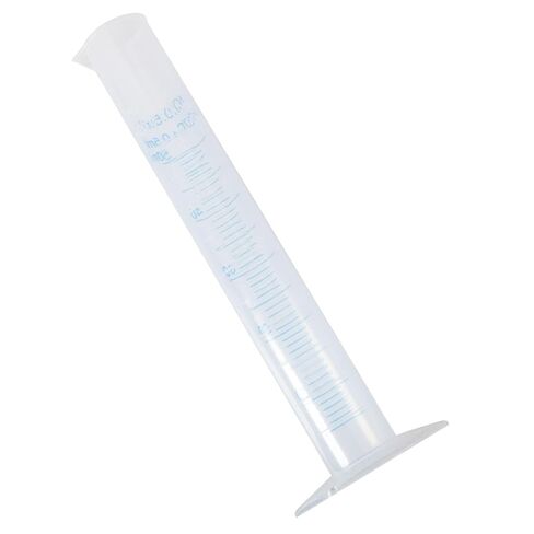 2PCS Blue Graduated 50ml Measuring Cylinder Plastic Transparent Measuring Cylinder Beaker Tube Diameter 1inch Scientific Experiment Liquid Flask for Laboratory Testing Teaching Tool in Kuwait