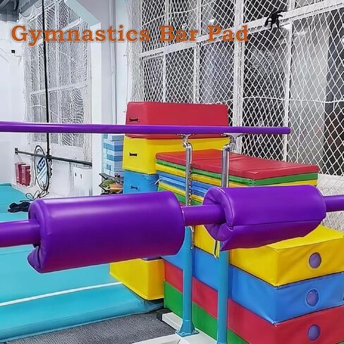 Gymnastics Bar Pad,Gymnastics Bar Mat, for Uneven Bars, Horizontal Bars, Parallel Bars,Ballet Bars.Protective Sleeve for Gymnastics Bar, Most Children's and Adult Gymnastics Bars (Pink,) in Kuwait