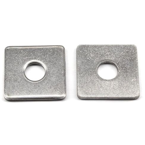 (4 Pieces) M16x50x50x5mm Square Washer 304 Stainless Steel Flat Pad Gasket Square Plate Fastener in Saudi Arabia