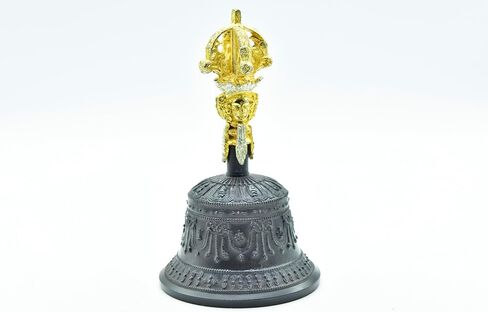 7 Inches Tibetan Buddhist Meditation Bell - Handmade Bell of Enlightenment from Nepal in Saudi Arabia