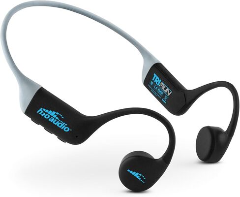 سماعات رأس H2O Audio TRI Run مفتوحة للأذن. سماعات رأس رياضية متعددة مقاومة للتعرق للجري وركوب الدراجات والتجديف. سماعات أذن رياضية ملتفة لاسلكية، مقاومة للماء IPX8، بلوتوث 5.3 in Kuwait