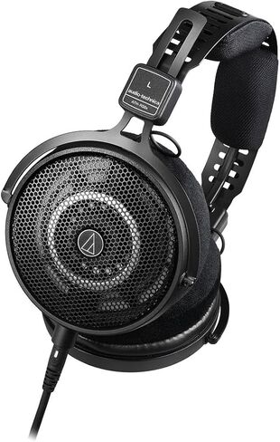 سماعات رأس احترافية مفتوحة من الخلف فوق الأذن من Audio-Technica ATH-R50x، أسود، 3 عبوات in Saudi Arabia