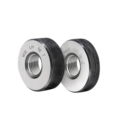 1SET(1*GO+1*NOGO) 6g Left Hand Non-Standard Metric Thread Ring Gauge Accuracy Measure Tool M60 X1 1.5 2 3(M60X3-6g LH T Z) in Saudi Arabia