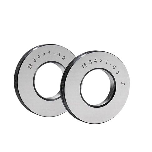 1SET(1*GO+1*NOGO)6g Non-Standard Metric Fine Tooth Thread Ring Gauge Accuracy Measure Tool M42M45M48M52M56M60 Right Hand(M45X4.5-6g T Z) in Saudi Arabia