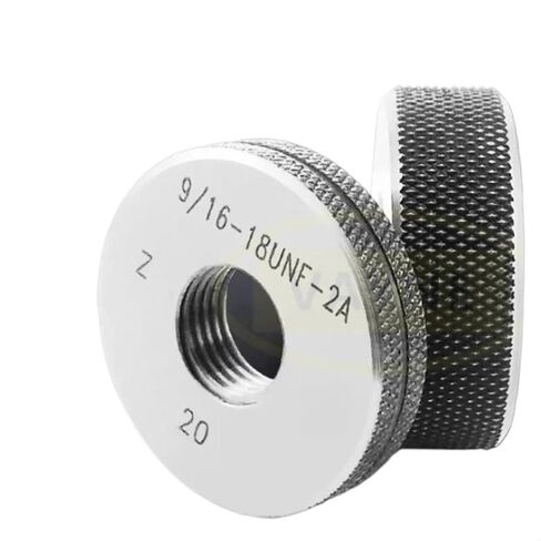 1SET(1*GO+1*NOGO) 2A Accuracy American Standard Metric Fine Thread Ring Gauge UNC UNF UNS 5/8-11 13/16-32 5/8 13/16 Measure Tool(13I16-28UN-2A T Z) in Saudi Arabia