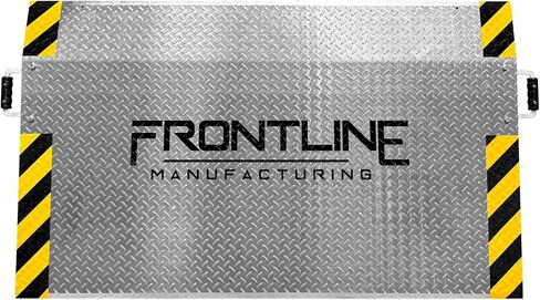 Frontline DR36 Pallet Dock Ramp | Ergonomic Rubber Handles | Corrosion Resistant | High-Visibility Safety Edges (36" x 60") in Saudi Arabia