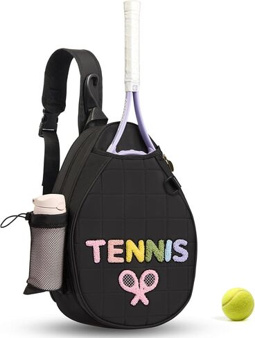 Tennis Bags for Women, Waterproof Crossbody Sling Pickleball backpack,Tennis Racket Bag,Ideal Gift for Girls Sports Lovers in Saudi Arabia