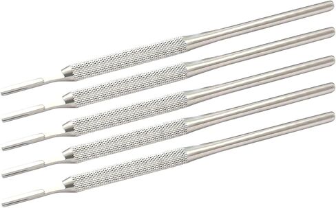 5pcs Round Pattern Scalpel Handle #3 Surgi Crafts Veterinary Dental German Grade Stainless Steel in Saudi Arabia