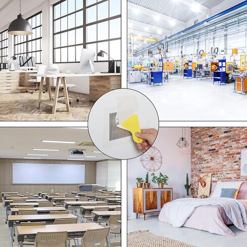 Bates Choice - Drywall Repair Kit, 16pcs, Dry Wall Patch Kits, Wall Repair Patch Kit, Wall Patch Repair Kit, Drywall Hole Patch, Drywall Patch Kit, Wall Hole Repair Kit, Drywall Patch Hole in Kuwait