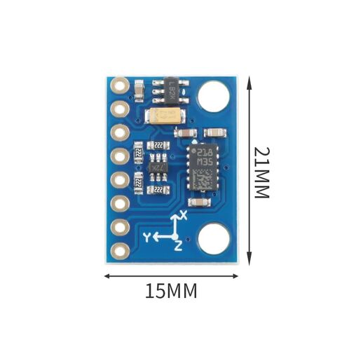 2Pcs LSM303 High Precision 3-Axis Compass Acceleration Sensor Module GY-511 for Robotics s Navigation in Saudi Arabia