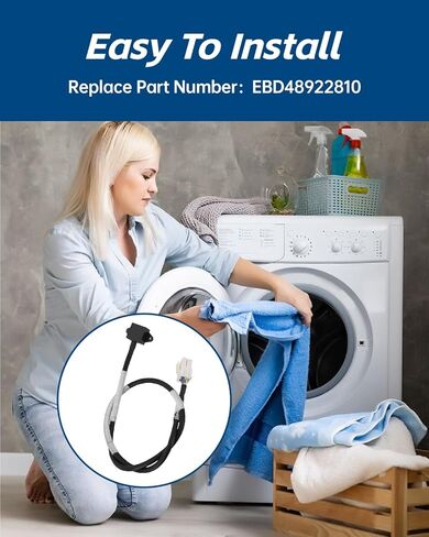 EBD48922810 Washing Machine Balance Sensor Compatible with LG WM3555HWA/00, WM1455HWA/00, WV10-1410B, WV10-1410W, WV10-1412B, WV10-1412W, WV5-1408W & More Models, Switch 3D Sensor CY120 in Saudi Arabia