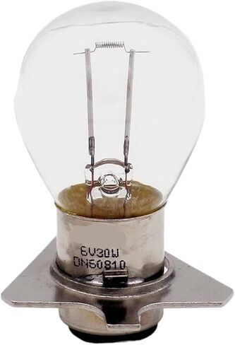 DN-60810 39-01-58 6V 30W P47D Incandescent Light Bulb 6V30W Microscope Lamp Bulb, Replacement Incandescent Bulb for Microscopy Lab Microscope Illumination Medical Biological Microscope Light Source in Saudi Arabia