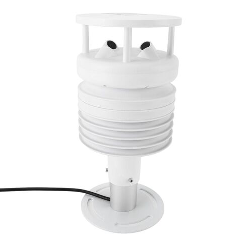 5 in 1 Weather Sensor, RS485 Ultrasonic Wind Speed Direction Temperature Humidity Air Pressure Meter with IP65 Design, for Meteorology Forestry Ports Railways in Saudi Arabia
