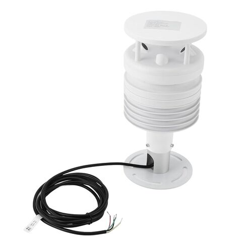 5 in 1 Weather Sensor, RS485 Ultrasonic Wind Speed Direction Temperature Humidity Air Pressure Meter with IP65 Design, for Meteorology Forestry Ports Railways in Saudi Arabia
