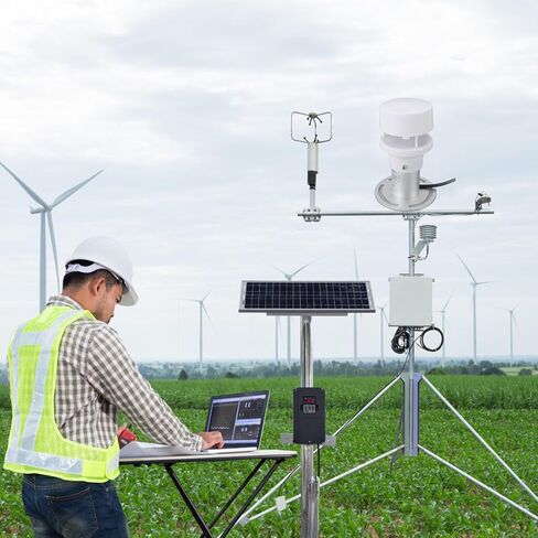 Weather Environment Sensor Efficient Filtering Algorithm RS485 Signal Micro Weather Sensor for Agricultural Meteorology ABS Material in Saudi Arabia