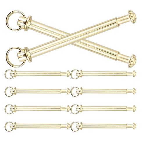 10 Sets Folding Fan Replacement Rivets with Rings 3mm X 28mm Metal Fan Assembly Nails Hardware Accessories in Saudi Arabia