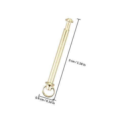 10 Sets Folding Fan Replacement Rivets with Rings 3mm X 28mm Metal Fan Assembly Nails Hardware Accessories in Saudi Arabia