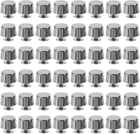 OATIPHO 50pcs 12mm Metal Bag Feet Studs with Screw Back for Handbag Bottom Protection, Decorative Purse Rivets for Leather Crafting and Purse Repair in Saudi Arabia
