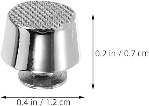 OATIPHO 50pcs 12mm Metal Bag Feet Studs with Screw Back for Handbag Bottom Protection, Decorative Purse Rivets for Leather Crafting and Purse Repair in Saudi Arabia
