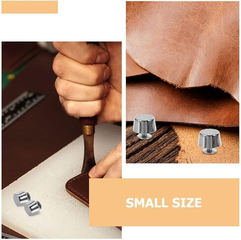 OATIPHO 50pcs 12mm Metal Bag Feet Studs with Screw Back for Handbag Bottom Protection, Decorative Purse Rivets for Leather Crafting and Purse Repair in Saudi Arabia