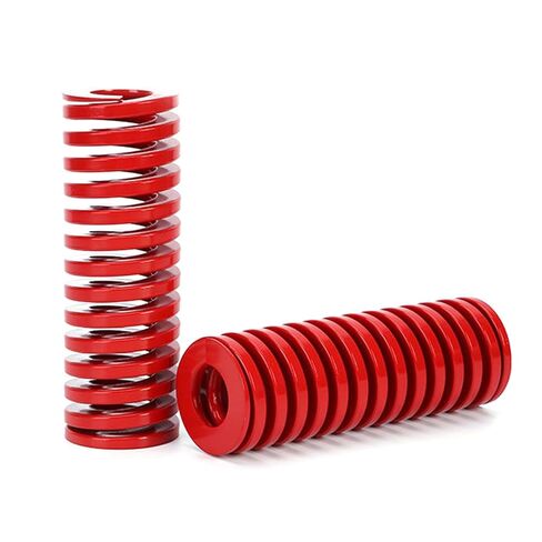 2pcs Red Mould Die Spring Outer Diameter 18mm, Length 55mm, Spiral Stamping Compression for Machinery Equipment,18x9x55mm(Brown,18x9x80mm) in Kuwait