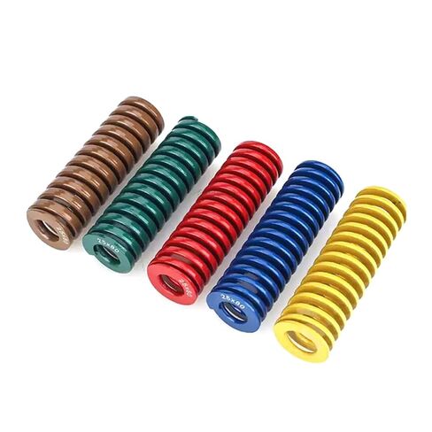 4pcs Red Mould Die Spring Outer Diameter 12mm, Length 40mm, Spiral Stamping Compression for Machinery Equipment,12x6x40mm(Brown,12x6x80mm) in Kuwait