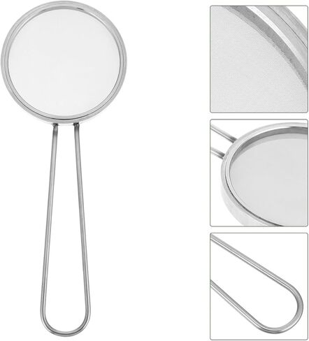 Low-ring Handle Stainless Steel Cell Strainer Mesh Fine Mesh Cell Sieve Laboratory Experiment Tool Single-cell Suspension Preparation in Saudi Arabia