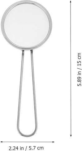 Sosoport 200 Mesh 304 Stainless Steel Cell Strainer with Handle, Laboratory Cell Filter Sieve for Experiment Filtration and Mesh Screening in Saudi Arabia