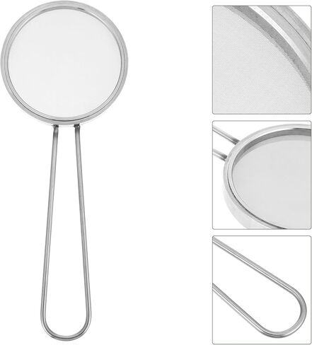 Sosoport 200 Mesh 304 Stainless Steel Cell Strainer with Handle, Laboratory Cell Filter Sieve for Experiment Filtration and Mesh Screening in Saudi Arabia