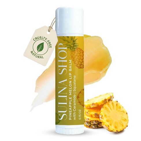 Peppermint Lip Balm Hydrating for Dry, Cracked Lips, Beeswax Lip Moisturizer Stick, Soothe Dryness, Restores Smoothness & Barrier Protection, Instant Moisture, Refreshing Lip Therapy - 0.15 Fl oz in Saudi Arabia