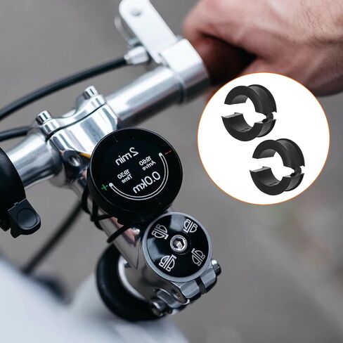 16 Pcs Rubber Shims, Bicycle Handlebar Rubber Gasket Fits 22.2/25.4 to 31.8 mm Non-Slip Lightweight Durable Handlebar Stem Shim Spacer Adapters for Mountain Road Bikes in Saudi Arabia