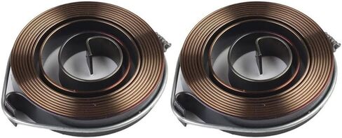 Drill Press Feed Return Coil Spring Assembly 0.8x10x53mm Spring Steel for Power Tools and Workshop Replacement, 2 Pack in Kuwait