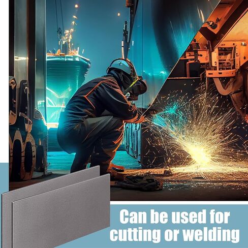 Hicarer 2 Pcs 6 x 1/4 x 12 Inch Steel Flat Bar Metal Stock Hot Rolled Steel Plate Solid Plain Metal Flat Bar Stock in Saudi Arabia