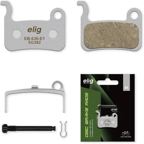 وسائد فرامل قرص الدراجة من ELIG لشيمانو ألفين S500، S501/Deore M535، M595، M596/Deore XT M765، M775، M776/Saint M800، SLX M665/XTR M965، M96، R505، T605/Trp Dash in Kuwait