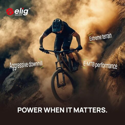 وسائد فرامل قرص الدراجة من ELIG متوافقة مع SRAM Maven Ultimate وMaven Silver وMaven Bronze｜MTB/eMTB/Downhill/Trail/Enduro Race/All Mountain/Cycle in Kuwait
