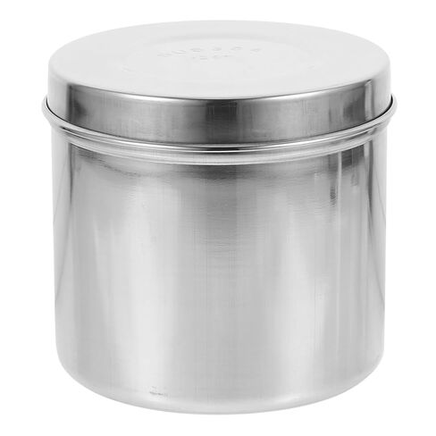 304 Stainless Steel Ointment Jar 12cm Thick Unguent Container with Lid, Rustproof Dressing Cotton Storage Box for Gauze and Cotton Balls, Professional Airtight Sundry Holder in Saudi Arabia