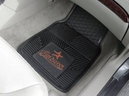MLB - Houston Astros Heavy Duty 2-Piece Vinyl Car Mats in Saudi Arabia