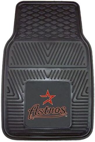MLB - Houston Astros Heavy Duty 2-Piece Vinyl Car Mats in Saudi Arabia
