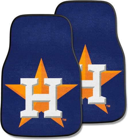 FANMATS MLB Unisex-Adult Front Carpet Car Mat Set - 2 Pieces in Saudi Arabia