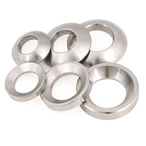 1pc/10pc M6 M8 M10 M12 M16 M20 M24 Conical Solid Countersunk Washer 304 Stainless Steel Spherical Gasket Concave Convex Cone Washer(Spherical M6 10Pcs) in Saudi Arabia
