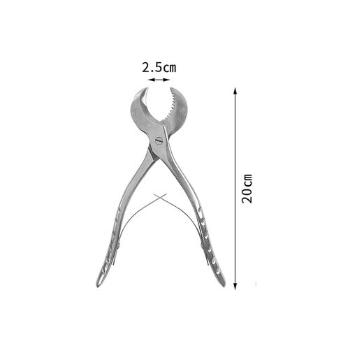 Dental Pliers Plaster Nippers Cutter Dentist Lab Equipment Plaster Scissors Stainless Steel Large in Kuwait