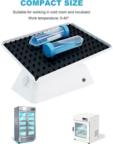 شاكر ثلاثي الأبعاد سرعة قابلة للتعديل 0-27 دورة في الدقيقة، هزاز دوار ثلاثي الأبعاد ذو سرعة منخفضة أقصى تحميل 2 كجم، ملاك هزاز ثلاثي الأبعاد 20 درجة، منصة هزاز 9.2 بوصة × 6.6 بوصة، مناسبة في الغرفة الباردة والحاضنة، 110-240 فولت in Kuwait