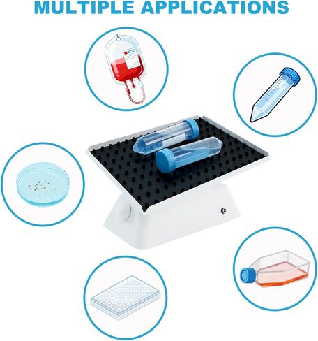 شاكر ثلاثي الأبعاد سرعة قابلة للتعديل 0-27 دورة في الدقيقة، هزاز دوار ثلاثي الأبعاد ذو سرعة منخفضة أقصى تحميل 2 كجم، ملاك هزاز ثلاثي الأبعاد 20 درجة، منصة هزاز 9.2 بوصة × 6.6 بوصة، مناسبة في الغرفة الباردة والحاضنة، 110-240 فولت in Kuwait