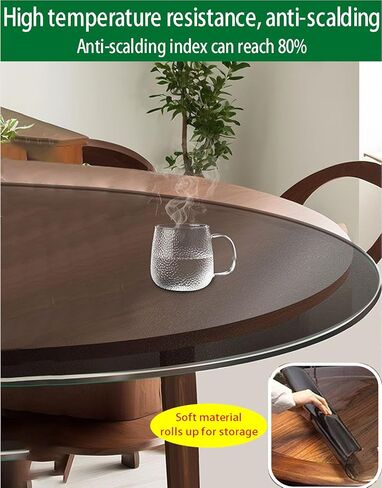 28x18 Inch Clear Table Cover Protector Duty Desk Top Cover Heavy Tablecloth,No Plastic Smell Black 2mm PVC Plastic Desk Mat Pad for Coffee Tables,Writing Desks,Dining Room in Saudi Arabia