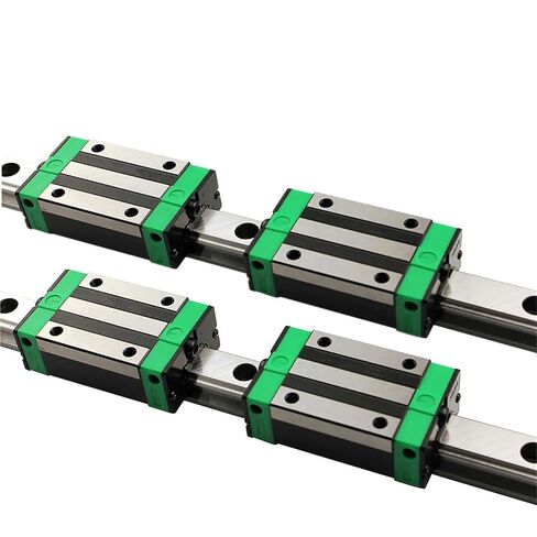 2 قطعة HGR20 خطي مربع السكك الحديدية + 4 قطعة HGH20CA الشرائح النقل + 1 قطعة SFU1605 الكرة المسمار + BK/BF12 نهاية الدعم + اقتران + الجوز الإسكان (HGR20-300 1605-300) in Kuwait