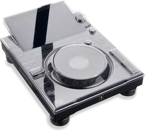 Decksaver Protective Cover Compatible with AlphaTheta CDJ-3000X - Super-Durable Polycarbonate Protective lid in Smoked Clear Colour in Kuwait