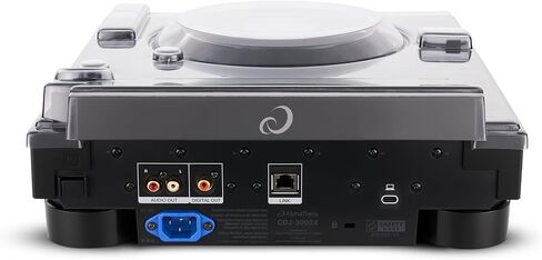 Decksaver Protective Cover Compatible with AlphaTheta CDJ-3000X - Super-Durable Polycarbonate Protective lid in Smoked Clear Colour in Kuwait