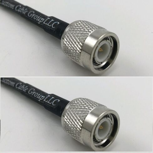 1 Foot RG58 TNC Male to TNC Male Pigtail Jumper RF coaxial Cable 50ohm Quick USA Shipping in Saudi Arabia