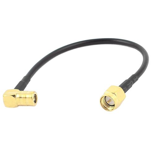 uxcell SMA-J Male to SMB-KW Female RG174 Coaxial Cable Pigtail 15cm in Saudi Arabia